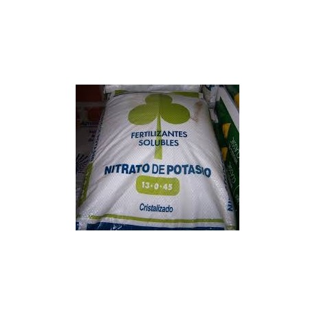 NITRATO POTÁSICO CRISTALINO 13-0-46  25 Kg