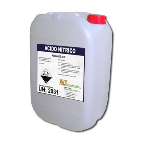 ACIDO NITRICO GARRAFA 30 Kg